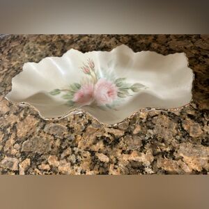 Gorgeous Amelia Crow gold plated dish